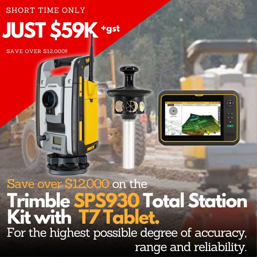 SPECIAL PROMO: Trimble SPS930 Total Station with T7 Tablet