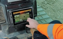 Trimble Earthworks for Dozers Operator usingTablet