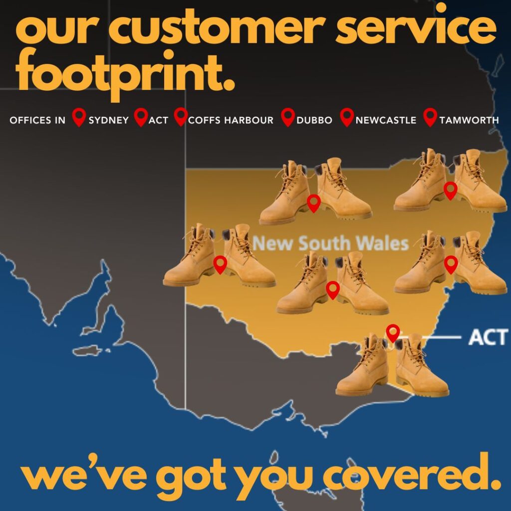 SITECH Solutions customer service and support footprint