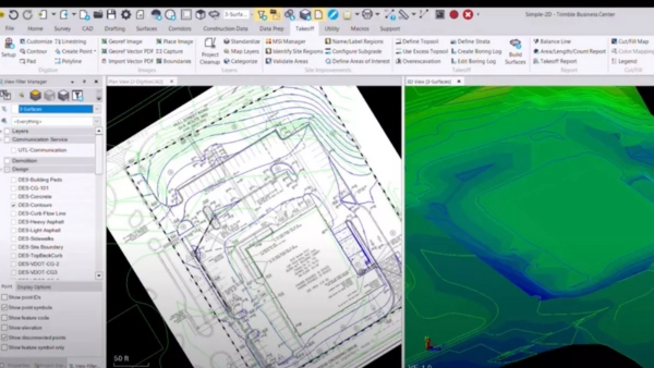 Trimble Business Center accurate takeoffs made easy