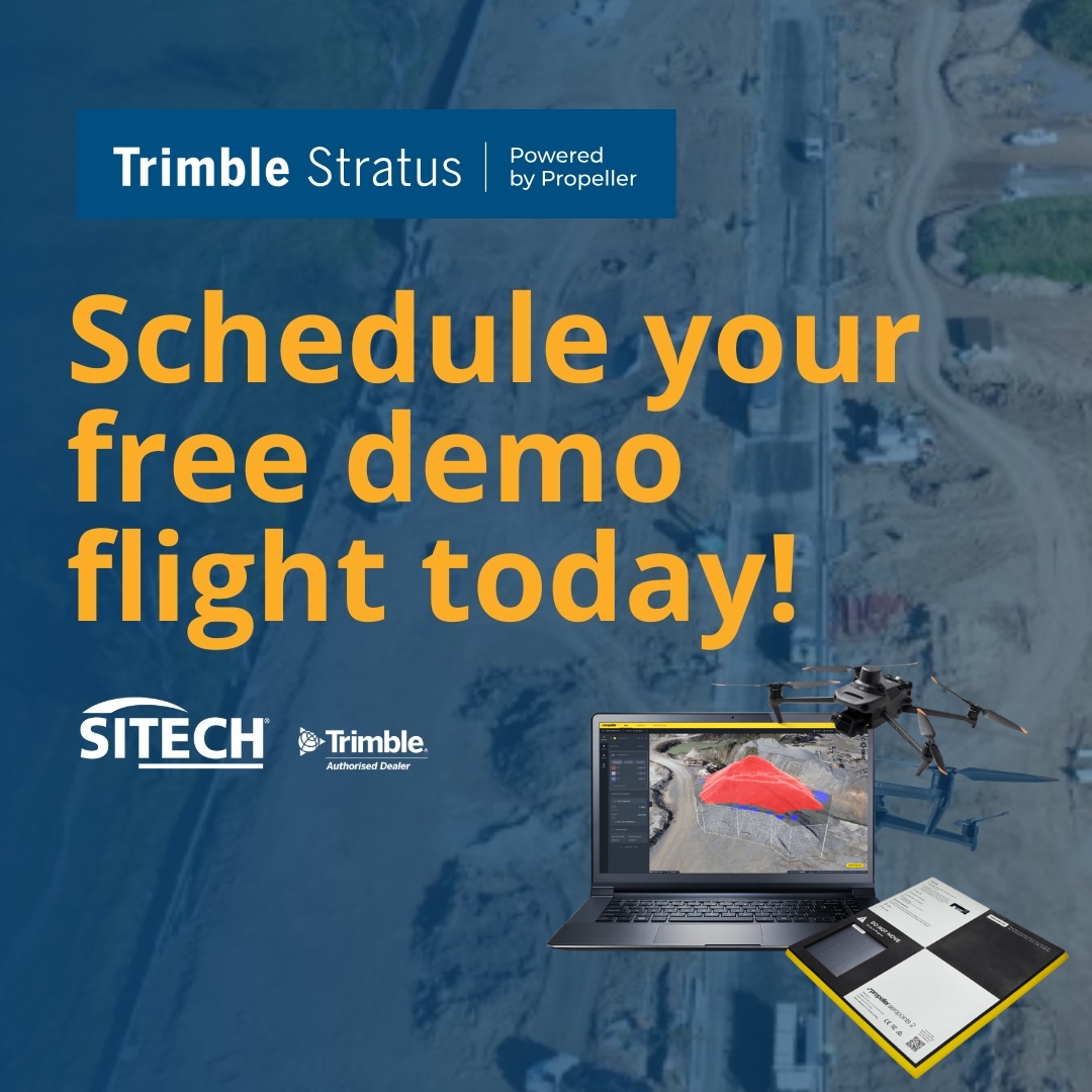 SITECH Solutions Schedule your free Trimble Stratus powered by propellor drone flight