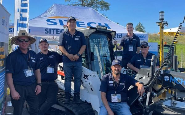 National Diesel Dirt and Turf Expo 2025 SITECH Solutions team