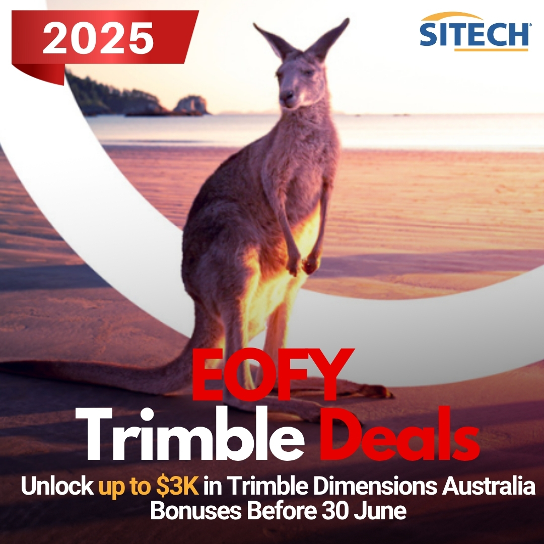 SITECH Solutions EOFY Trimble Deals Promos Dimensions Australia